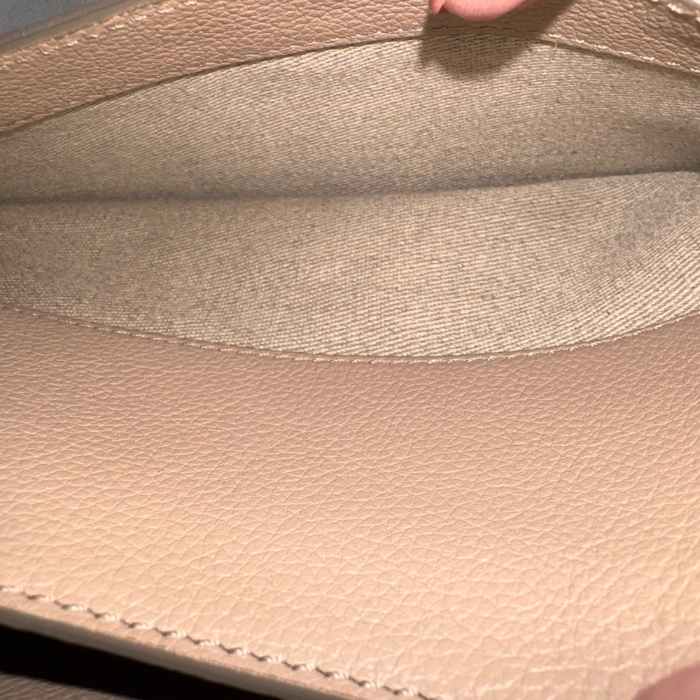 Chloé Marcie Leather Crossbody Beige Medium - Picture 10 of 13
